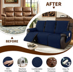 Waterproof Recliner Chair Cover Non-Slip Covers with Side