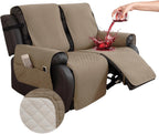 Waterproof Recliner Chair Cover Non-Slip Covers with Side