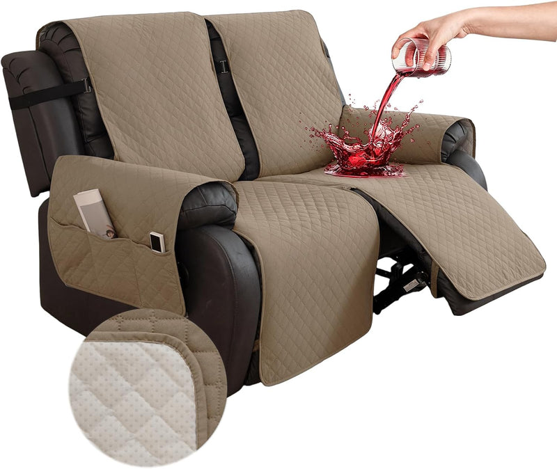 Waterproof Recliner Chair Cover Non-Slip Covers with Side