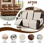 Waterproof Recliner Chair Cover Non-Slip Covers with Side