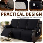 Waterproof Recliner Chair Cover Non-Slip Covers with Side