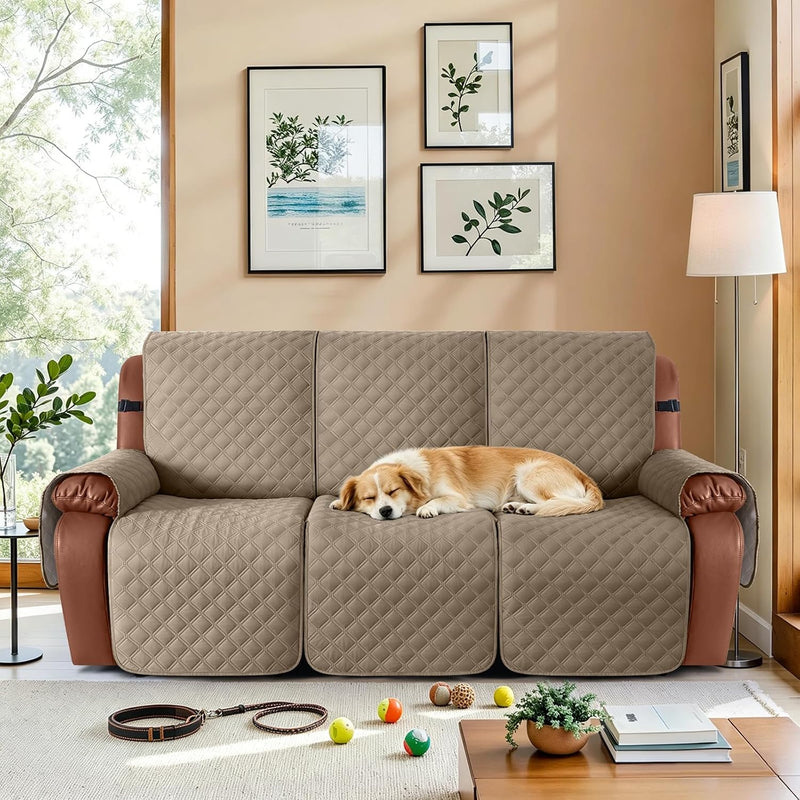 Waterproof Recliner Couch Covers 1-Piece Sofa