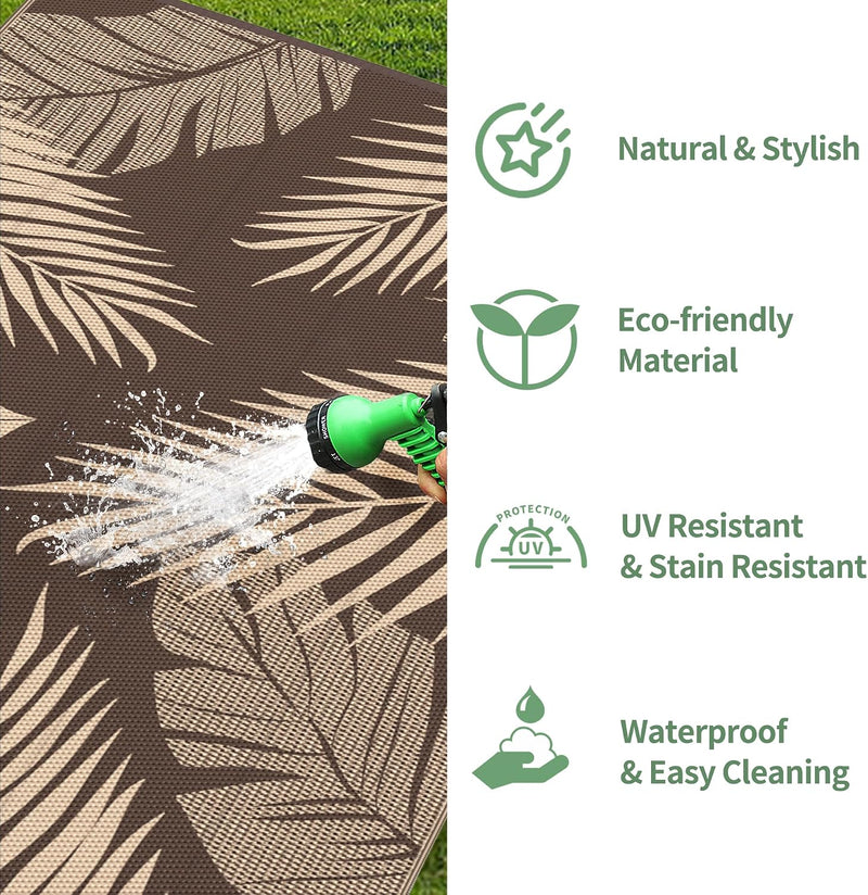 Waterproof Reversible Outdoor Rug