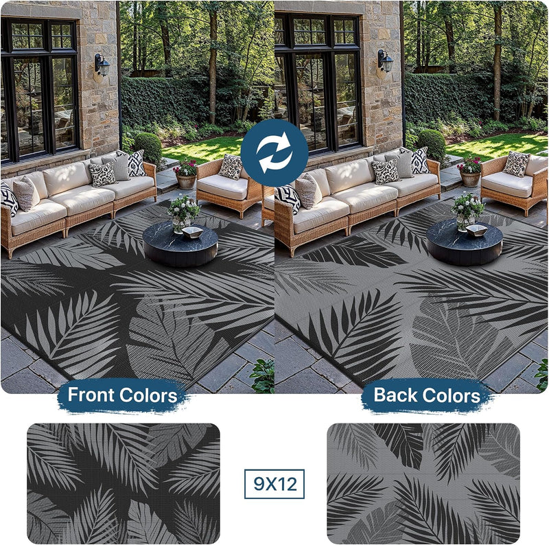 Waterproof Reversible Outdoor Rug