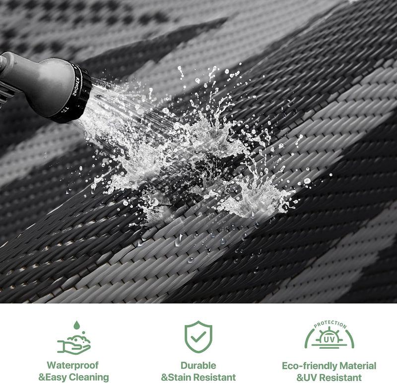 Waterproof Reversible Outdoor Rug