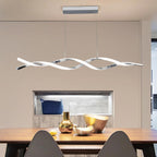 Wave Pendant Light 10%-100% Dimmable Remote Control