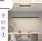 Wave Pendant Light 10%-100% Dimmable Remote Control