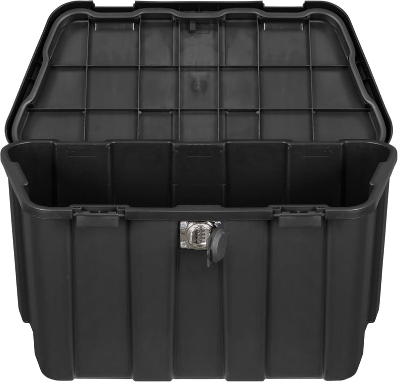 Weatherproof Trailer Storage Box with Lock 45L 675x305MM