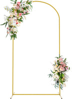 Wedding Arch Backdrop Stand 6FT 5FT 4FT Metal (Set of 3)