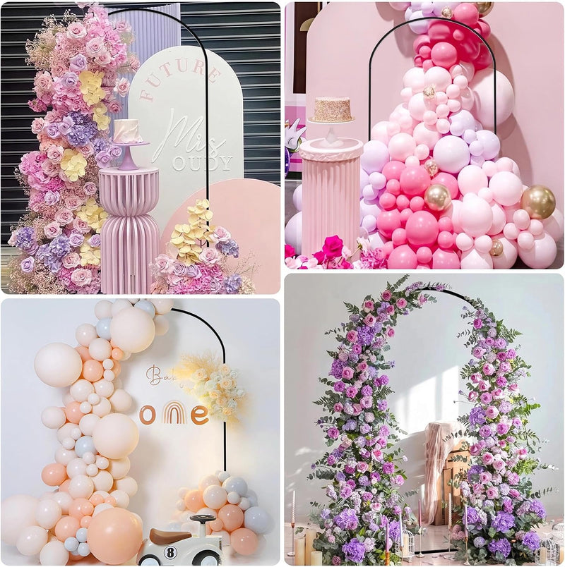 Wedding Arch Stand 6FT 5FT 4FT Metal (Set of 3)