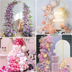 Wedding Arch Backdrop Stand 6FT 5FT 4FT Metal (Set of 3)