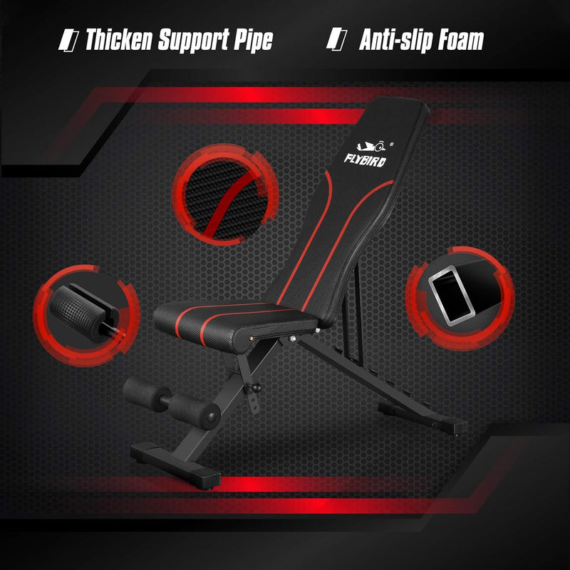 Weight Bench 300KG Capacity