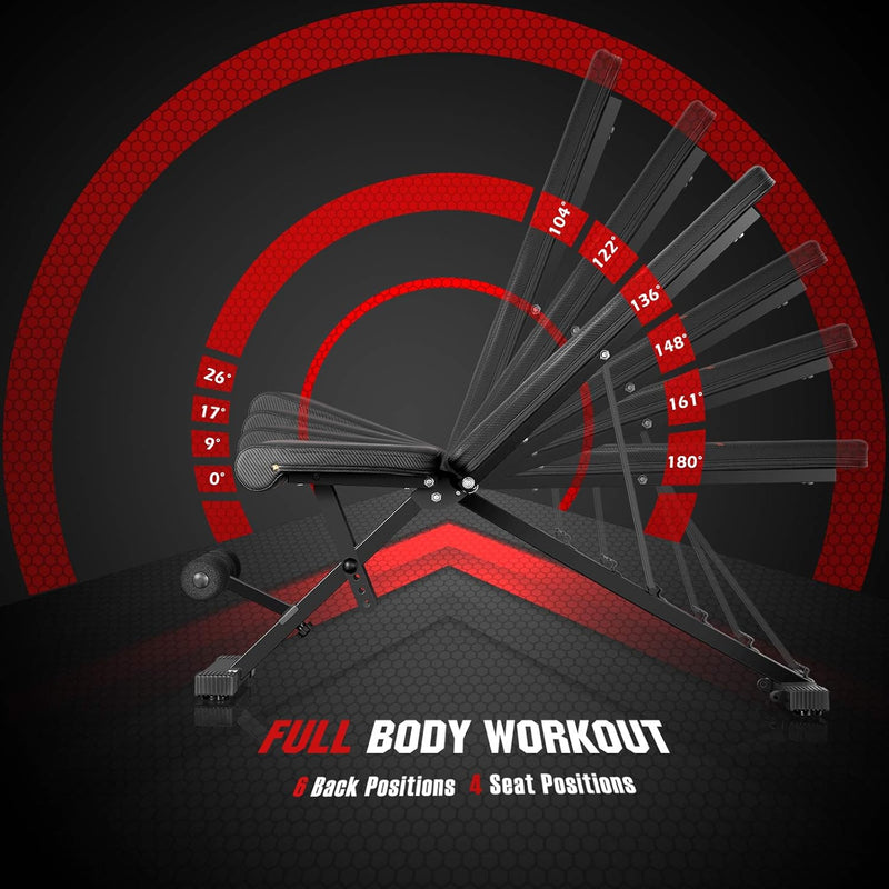 Weight Bench 300KG Capacity