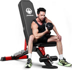 Weight Bench Adjustable Workout for Home 1500lbs Capacity