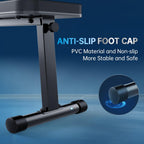 Weight Bench Flat Foldable Fitness for Full Body