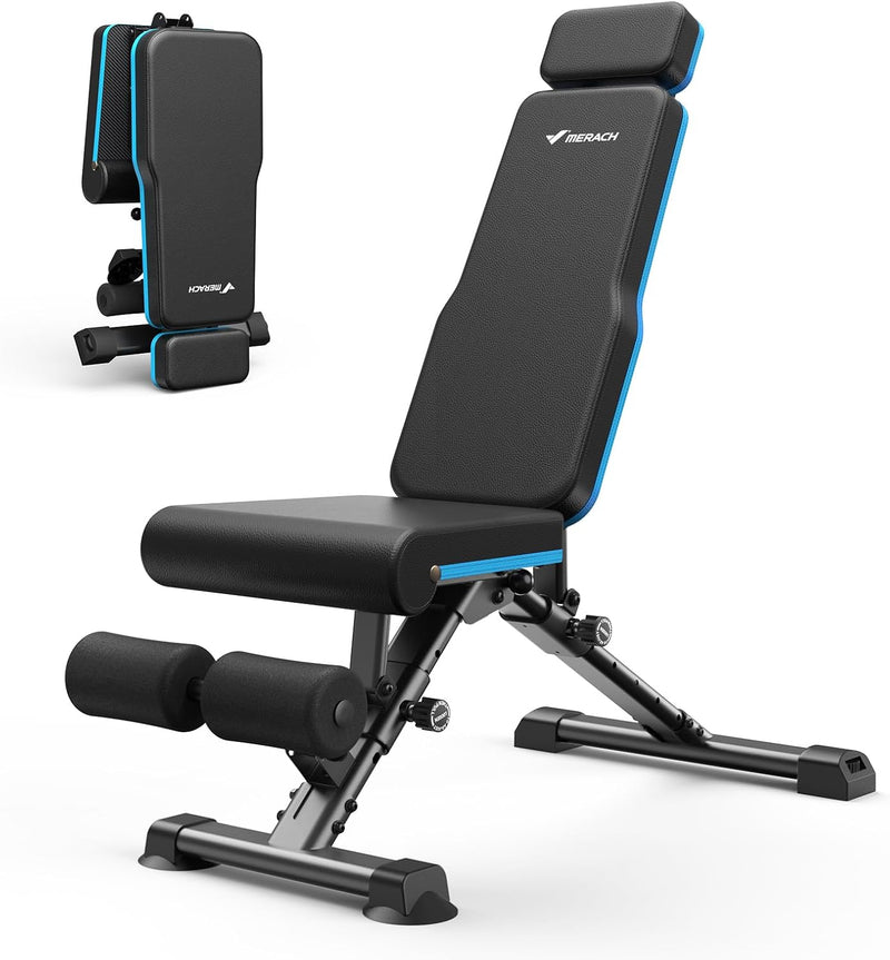 Weight Bench Foldable for Home Gym 72 108