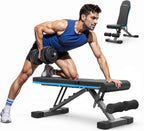 Weight Bench Foldable for Home Gym 72 108