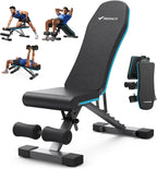 Weight Bench Foldable for Home Gym 72 108