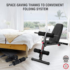 Weight Bench Multifunctional Foldable Flat Sit-Up 18-Way