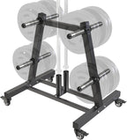 Weight Plate Tree Rack with 8 Pegs 2