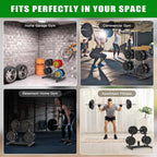 Weight Plate Tree Rack with 8 Pegs 2