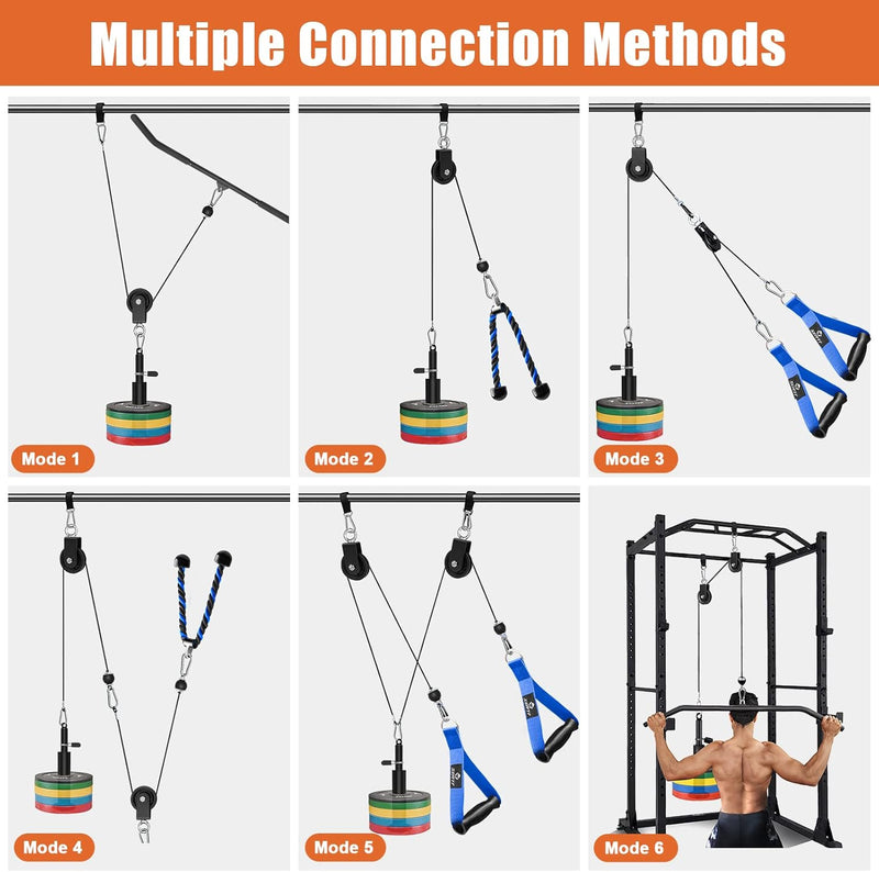 Weight Pulley System Gym Pro Home Cable