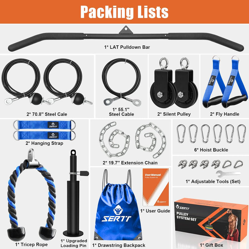 Weight Pulley System Gym Pro Home Cable