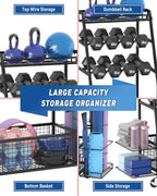 Weight Rack for Dumbbells Widened Home Gym Storage