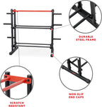 Weight Storage Rack Stand for Dumbbells Kettlebells Olympic
