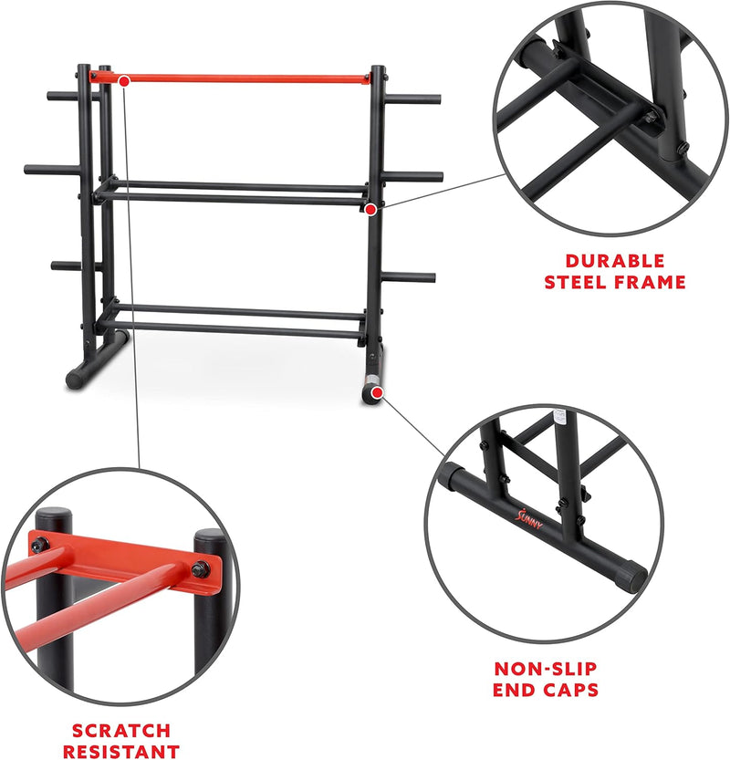 Home Gym Weight Storage Rack Stand Organiser High