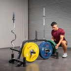 Weight Storage Rack Stand for Dumbbells Kettlebells Olympic