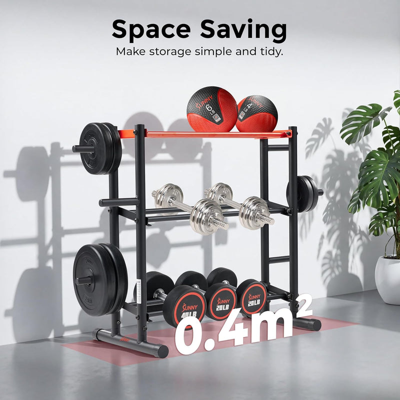 Home Gym Weight Storage Rack Stand Organiser High