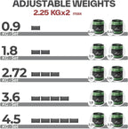 Weights Adjustable Set Wrist Strap 0.45KG 2.25KG Each