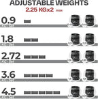Weights Adjustable Set Wrist Strap 0.45KG 2.25KG Each