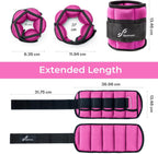 Weights Adjustable Set Wrist Strap 0.45KG 2.25KG Each