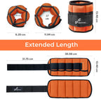Weights Adjustable Set Wrist Strap 0.45KG 2.25KG Each