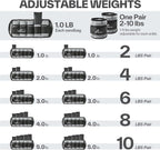 Weights Adjustable Set Wrist Strap 0.45KG 2.25KG Each