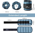 Weights Adjustable Set Wrist Strap 0.45KG 2.25KG Each