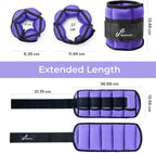 Weights Adjustable Set Wrist Strap 0.45KG 2.25KG Each
