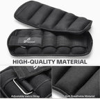 Weights Adjustable Set Wrist Strap 0.45KG 2.25KG Each