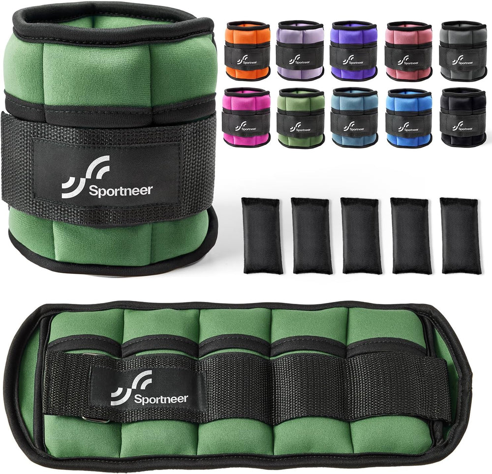 Weights Adjustable Set Wrist Strap 0.45KG 2.25KG Each
