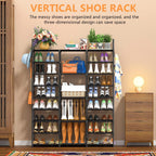 Wh Shoe Rack Storage Organizer 9 Tier Metal