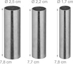 Wheelbarrow Wheels 4.00-6 Solid Rubber Plastic Rim (Set of 4)