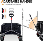Widened Folding Festival Trolley Xxl with Brakes