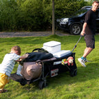 Widened Folding Festival Trolley Xxl with Brakes