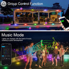 Wifi LED Decking Lights Rgbw Patio Lighting ø31MM (20 Pack)
