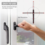 Window Handle 10 Pieces Handles Universal Inline Espag