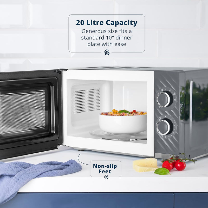 Windsor Manual Microwave 20L 800W 5 Power Levels
