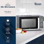 Windsor Manual Microwave 20L 800W 5 Power Levels