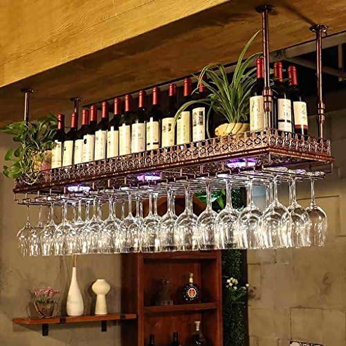 Wine Glass Holder Upside Down Rack Simple Style